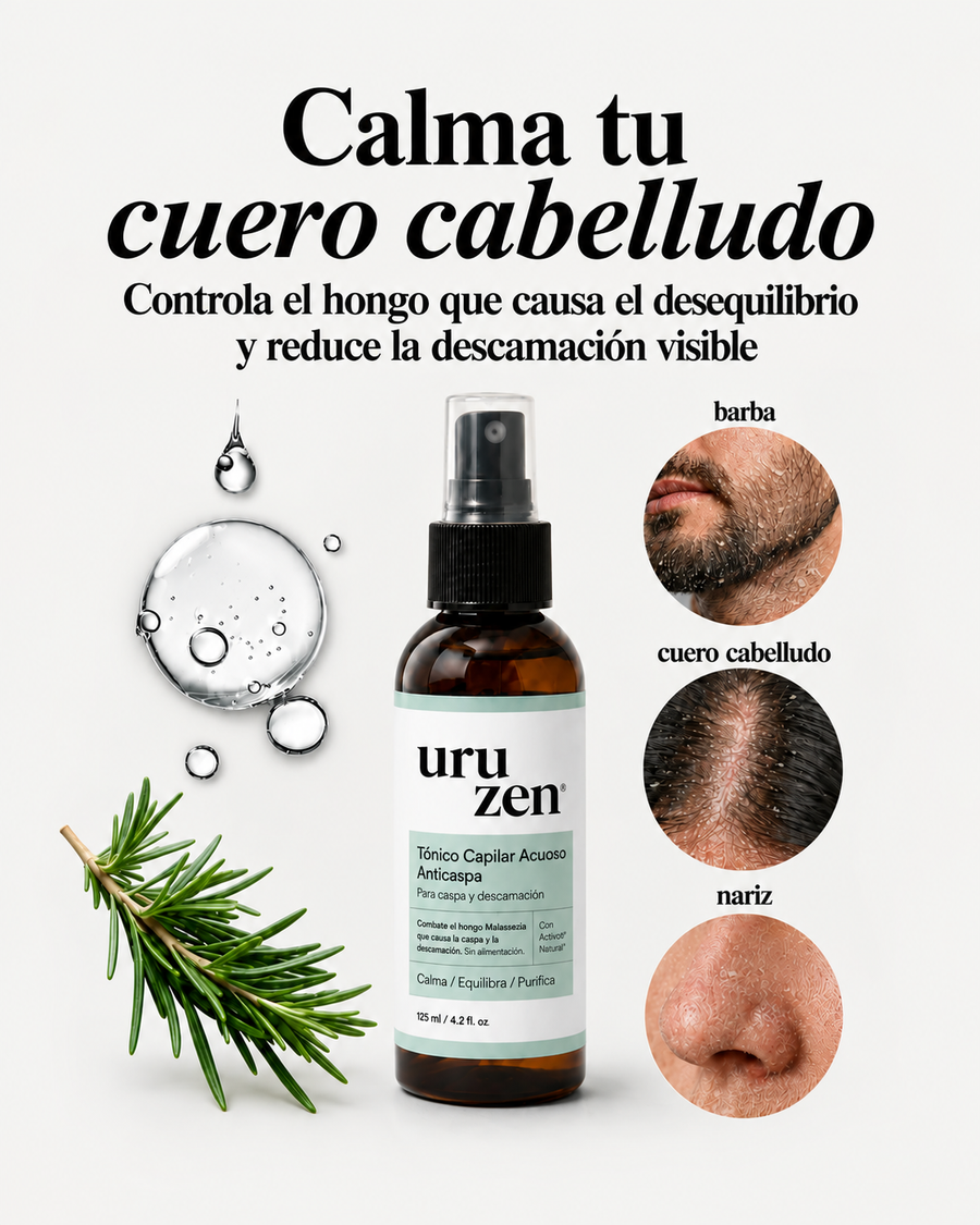 Elimina La Descamación y Picazón De Raíz
