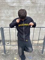 CAMPERA CUELLO ALTO PECHO BORDADO