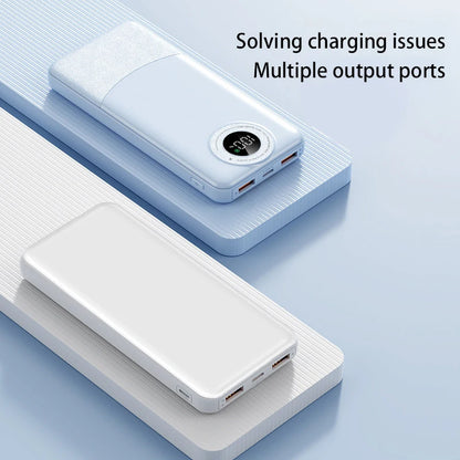 Ultra-Capacity Power Bank with 120W Super Fast Charging & Digital Display for iPhone, Samsung, Huawei, and More