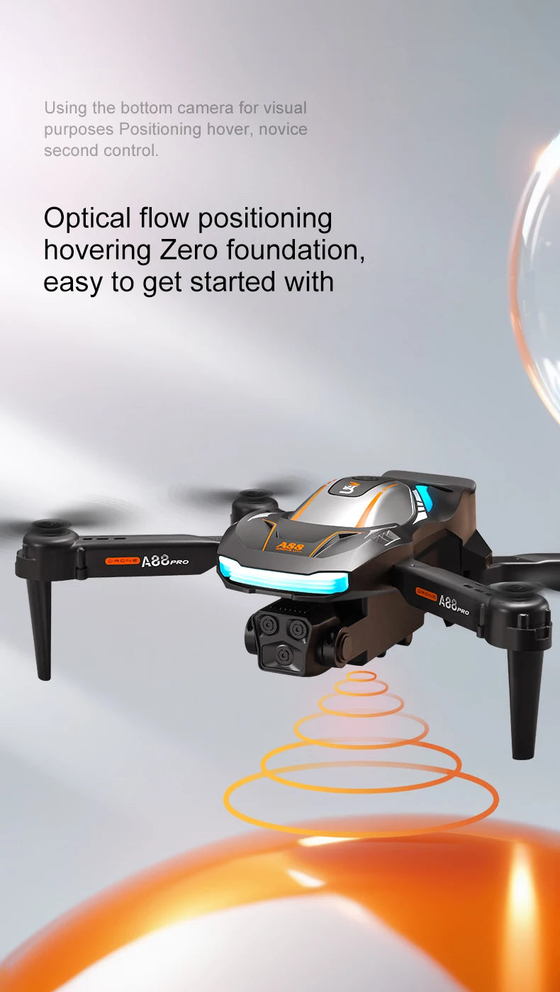 Xiaomi A88 8K Professional Drone with Dual-Camera, 5G GPS, Obstacle Avoidance, and Optical Flow Positioning