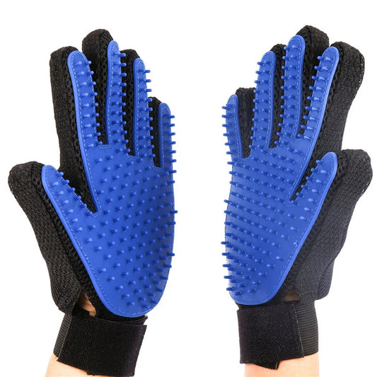 Eco-Friendly Silicone Pet Bath Brush & Massage Glove - Grooming Tool for Dogs and Cats