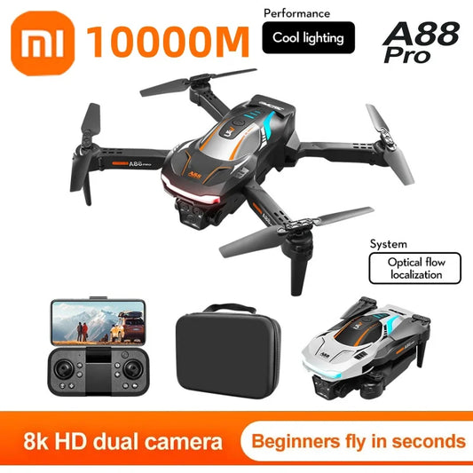 Xiaomi A88 8K Professional Drone with Dual-Camera, 5G GPS, Obstacle Avoidance, and Optical Flow Positioning