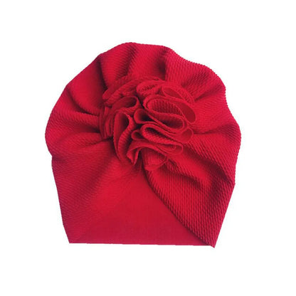 Cute Flower Baby Hat - Toddler Turban, Infant Head Wraps, Newborn Beanie Cap for 0-18 Months