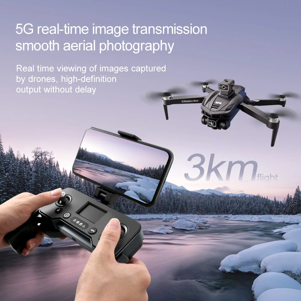 Xiaomi V168 8K GPS Drone with Dual-Camera, Omnidirectional Obstacle Avoidance, and Professional HD Aerial Photography