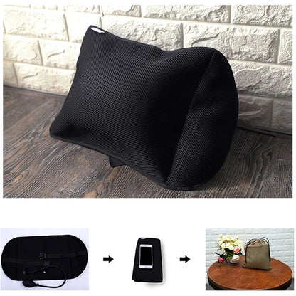 Portable Inflatable Lumbar Support Pillow - Orthopedic Massage Cushion for Back Pain Relief, Unisex