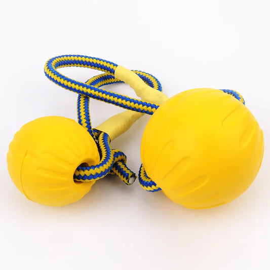 Indestructible Solid Rubber Dog Ball - 7/9cm Chew Toy for Small, Medium, Large Dogs | Training, Fetch, Bite, Interactive Play