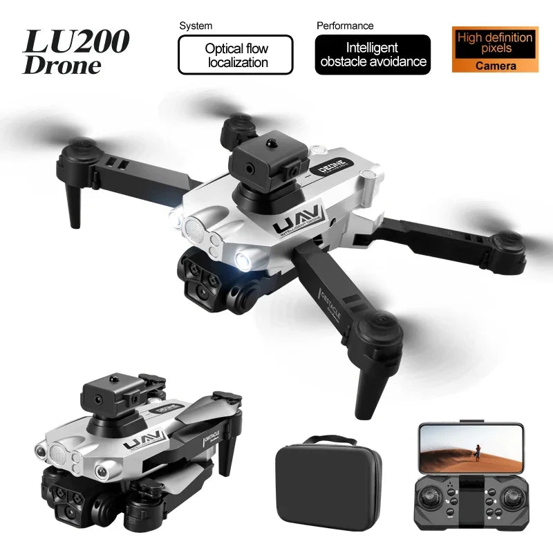 Lenovo LU200 Pro 8K GPS Drone with Triple-Camera and Omnidirectional Obstacle Avoidance