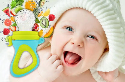 Silicone Squeezing Feeding Bottle for Newborns - Baby Pacifier Training Rice Spoon, Infant Cereal Food Supplement Feeder