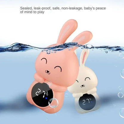 Digital Floating Baby Bath Thermometer - LED Display Temperature Tester with Cartoon Design for Safe and Fun Bath Time